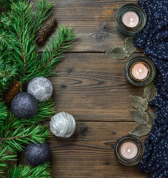 Velas de Color Marrón